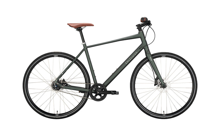 Déclencheur de vélo urbain Excelsior (# 1) Bike Excels.trigger 28 48 Diam. 8sp vert vert