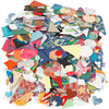Formes d'entreprise Creativ en papier fait main, taille 25-130 mm, 110 gr, 500 gr 1 boîte