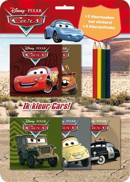 Van der Doelen Disney Cars - Ensemble de couleurs