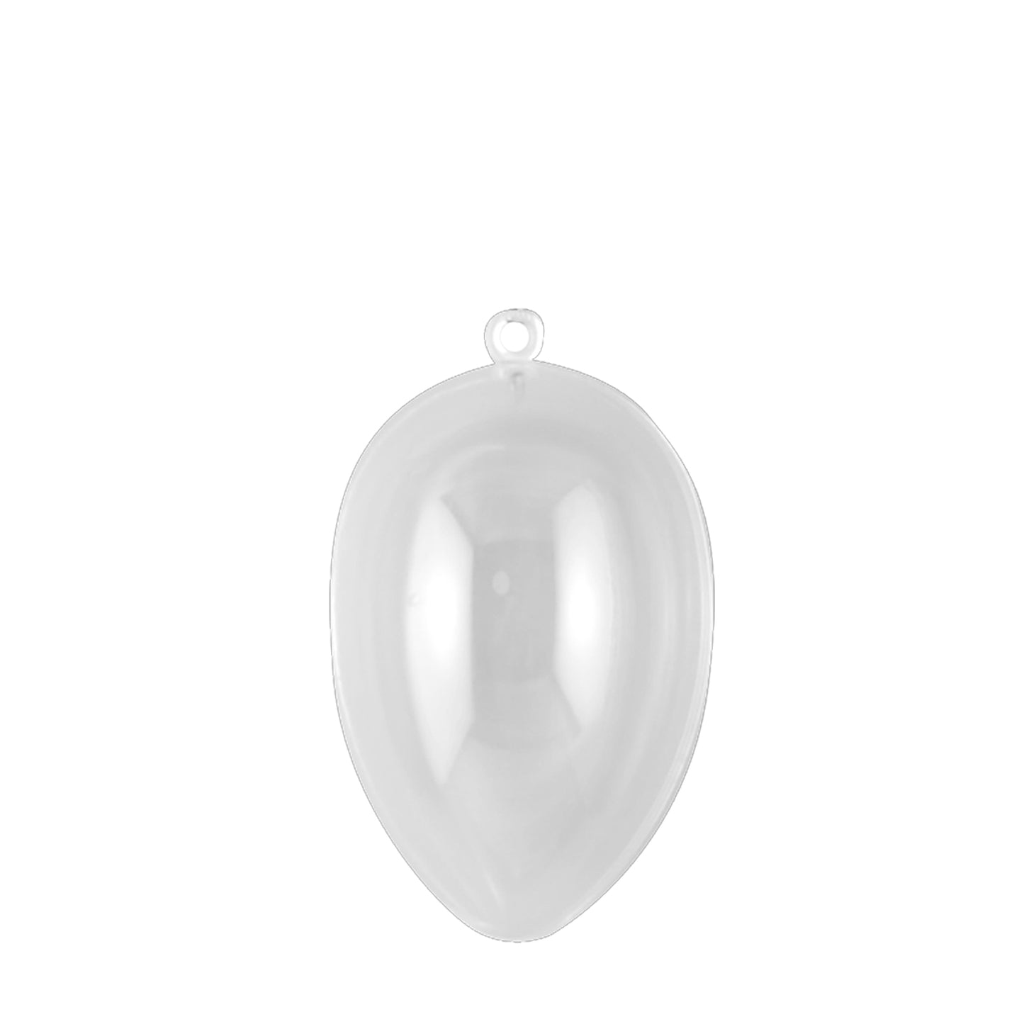 Vaessen creative • oeuf en plastique 2 pièces 14cm
