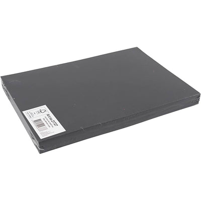 Carton coloré Creativ company, a4, feuille 210x297 mm, 180 gr, noir, 100 feuilles 1 boîte