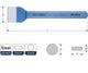 Burin à joint Rotec plat 60x230mm