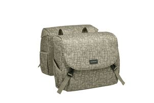 Mondi Joy Double Bicycle Sac - marron, rythme de l'eau, 38 LTR