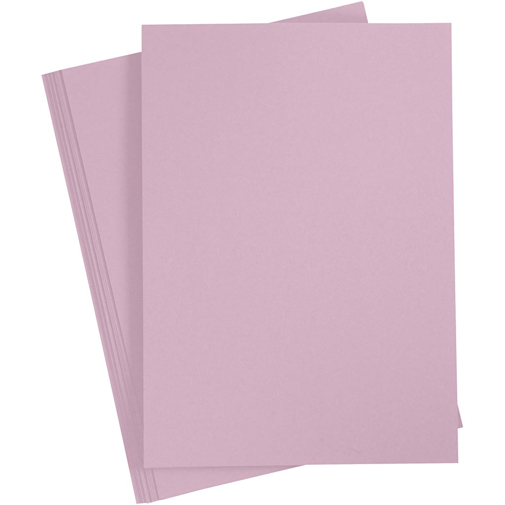 Papier Creativ company, a4, feuille 210x297 mm, 80 gr, violet clair, 20 pièces 1 boîte
