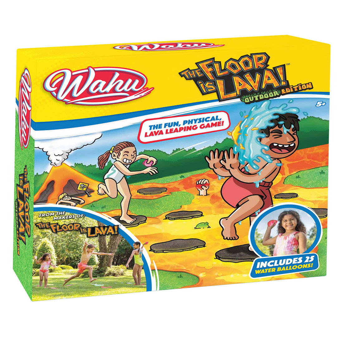 Goliath wahu le sol est un jeu de lave