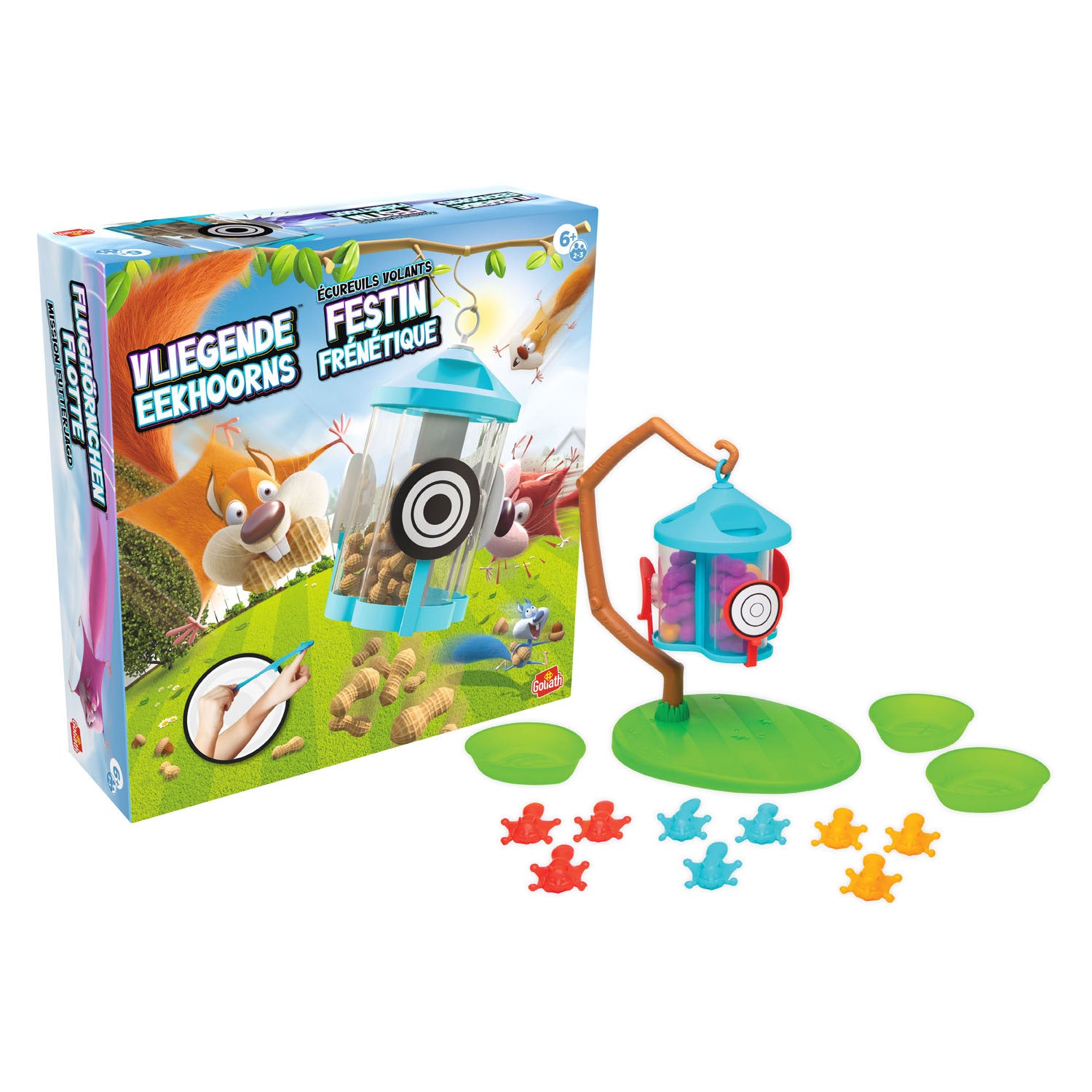 Jeu d'écureuils volants