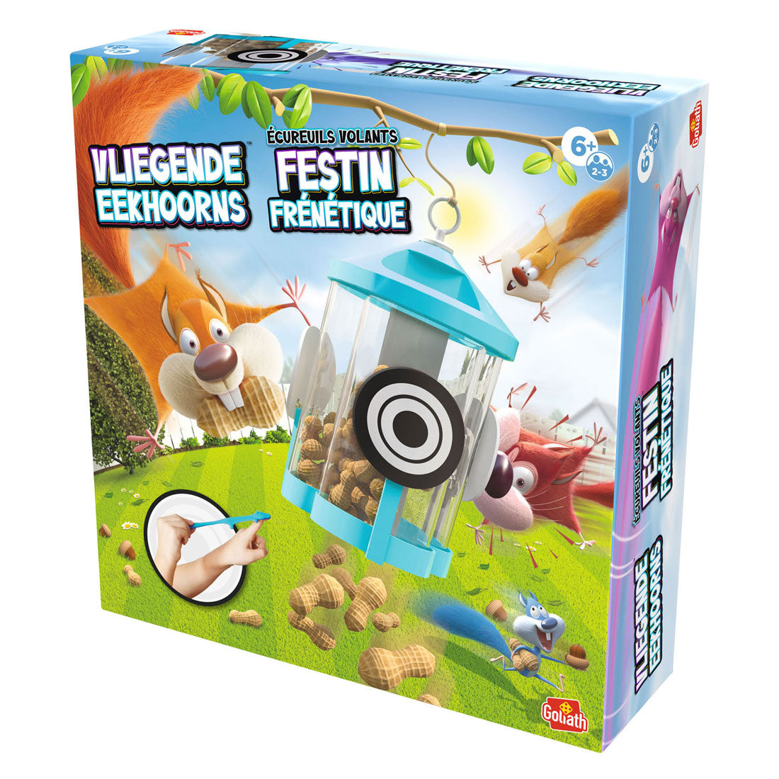 Jeu d'écureuils volants