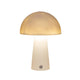 Lampe de table LED Anna's collection ronde blanche 15x15x21cm