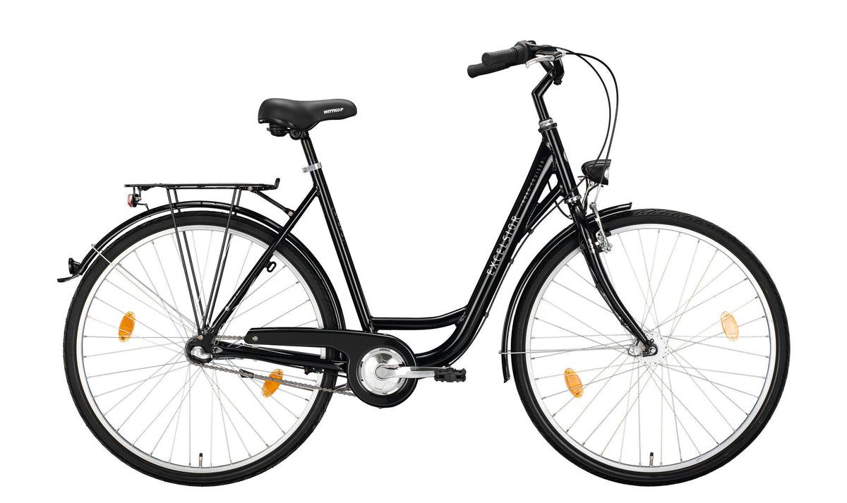 Vélo de ville Excelsior road cruiser alu nd (#1) vélo excels.road cruiser alu nd 28 55 cb noir