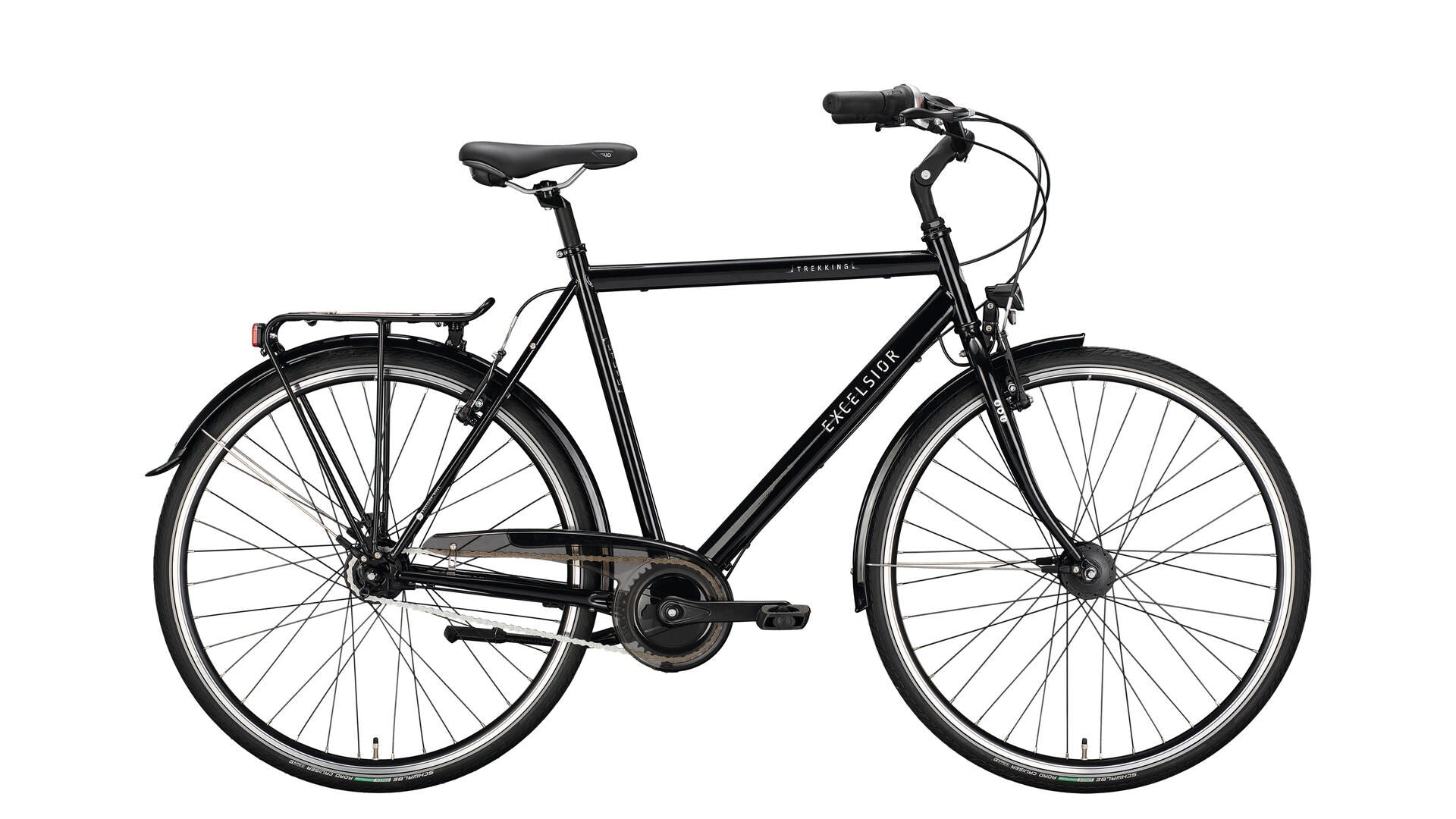 Trekking Trekking Excelsior Trekking (# 1) Bike Excels. Trekking 28 57 7SP CB Black