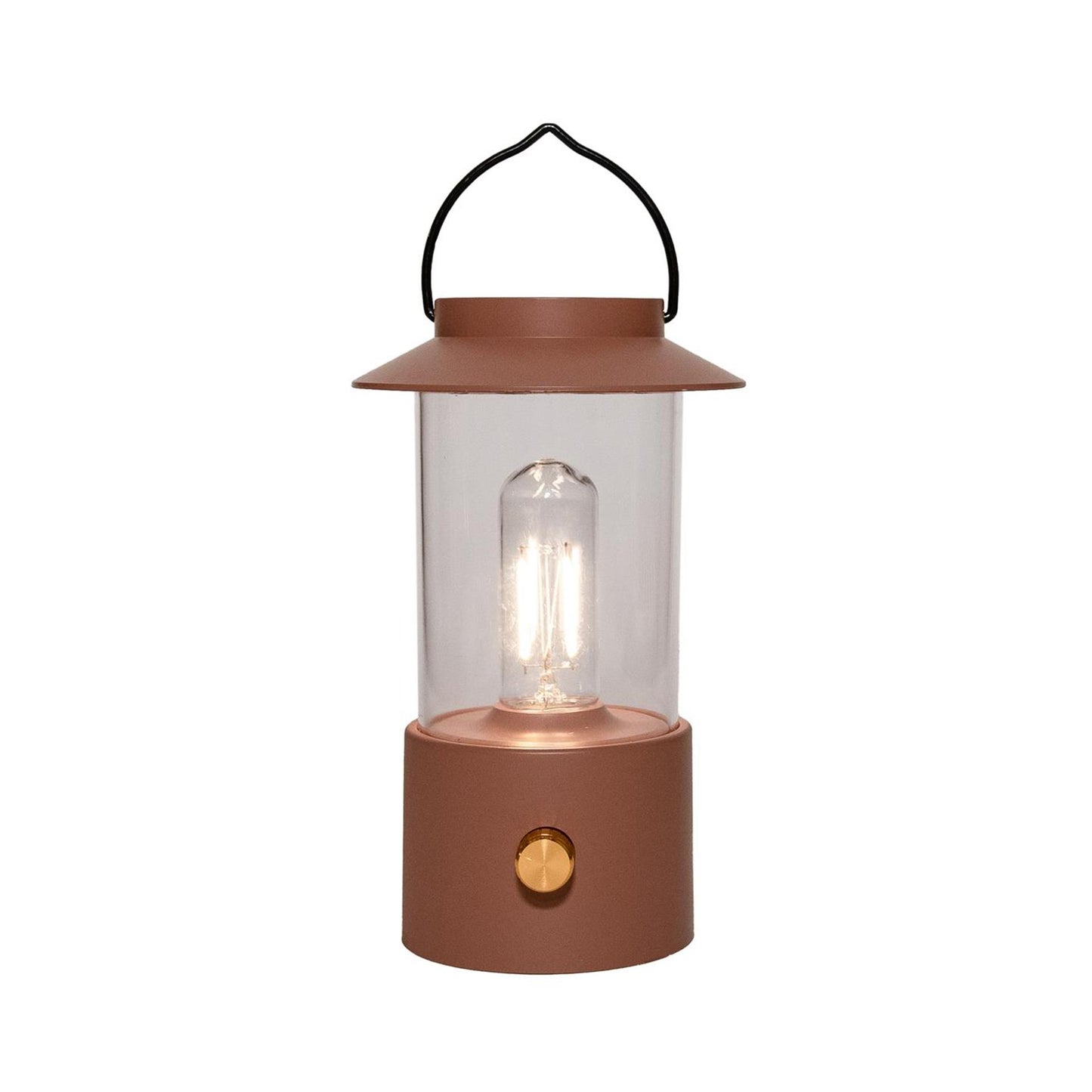 Anna's collection lanterne rechargeable dimmable terra 24x9cm