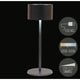 Anna's collection lampe de table rechargeable USB noir 8x22cm