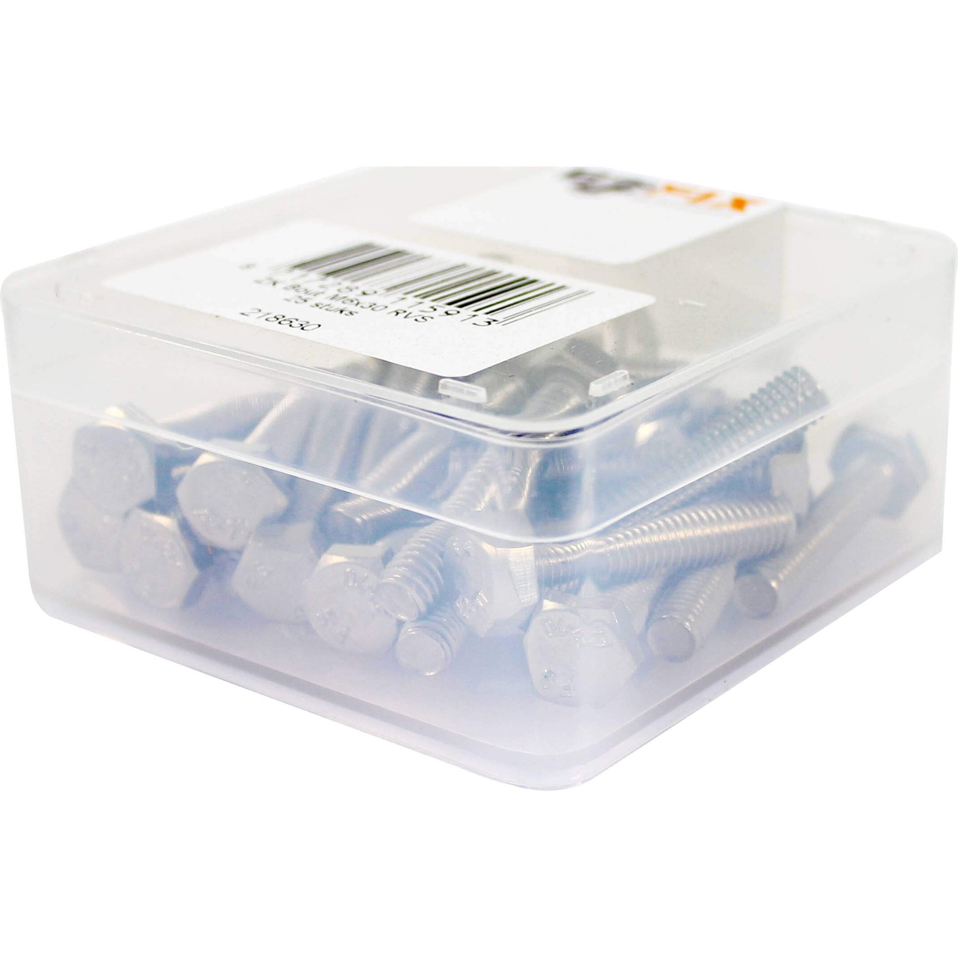 Bofix FIXX-MEER boulons hexagonaux M6x30 25 pièces, acier inoxydable