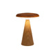 Lampe de table Anna's collection rechargeable USB bambou 20x12cm