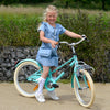 Volare Melody Children's Bicycle - Girls - 20 pouces - Turquoise - Collection Prime