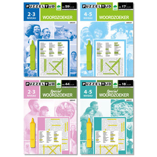 Livres de puzzle Wordzoeker 4 Assorti