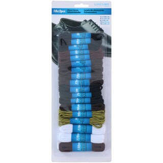 Lacets div tailles et couleurs