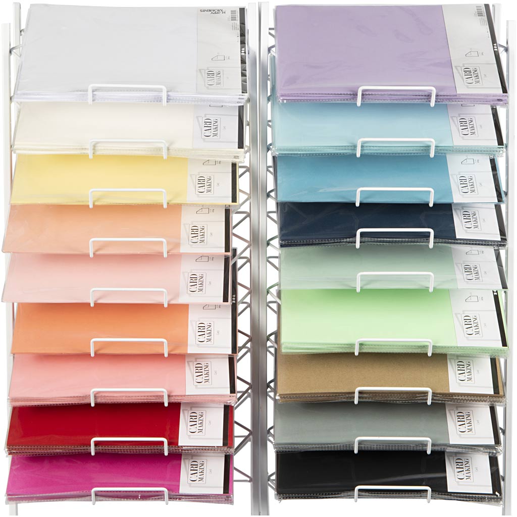 Carton d'entreprise Creativ, a4, feuille 210x297 mm, 210+220 g, différentes couleurs, boîte 18x10 1 boîte