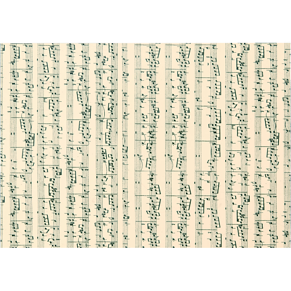 Carton d'entreprise Creativ, notes de musique, a4, feuille 210x297 mm, 180 gr, 10 feuilles 1 boîte