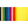 Carton ondulé de l'entreprise Creativ, feuille 50x70 cm, 80 gr, différentes couleurs, 15 feuilles 1 boîte
