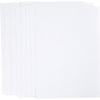 Creativ company feuilles de broderie solubles dans l'eau, a5, feuille 148,5x210 mm, blanc, 8 feuilles 1 boîte