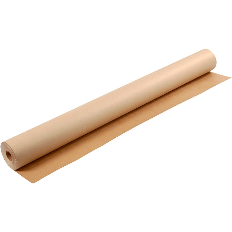 Papier kraft en rouleau, l: 150 cm, 200 gr, marron, 50 m 1 rouleau