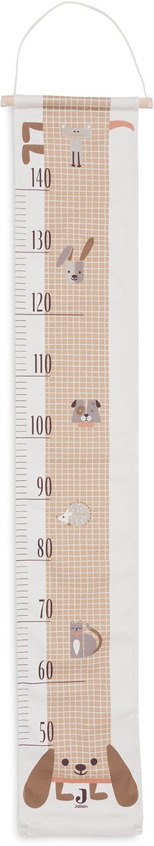 Toise Jollein - 100% coton - 140 cm - amis des animaux