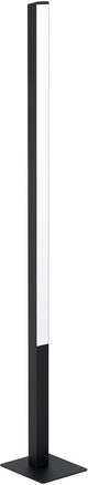 Eglo connect.z simolaris-z lampadaire intelligent - 161,5 cm - noir|blanc