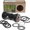 Roues de fabrication roues MFG BOTTER BRACKET BB30 Shimano 24 mm ACB noir