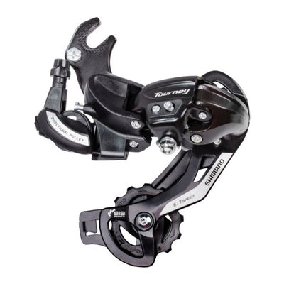 Shimano Achterdailleur 6 tournoi à 7 vitesses TY500 avec crochet (type B) noir