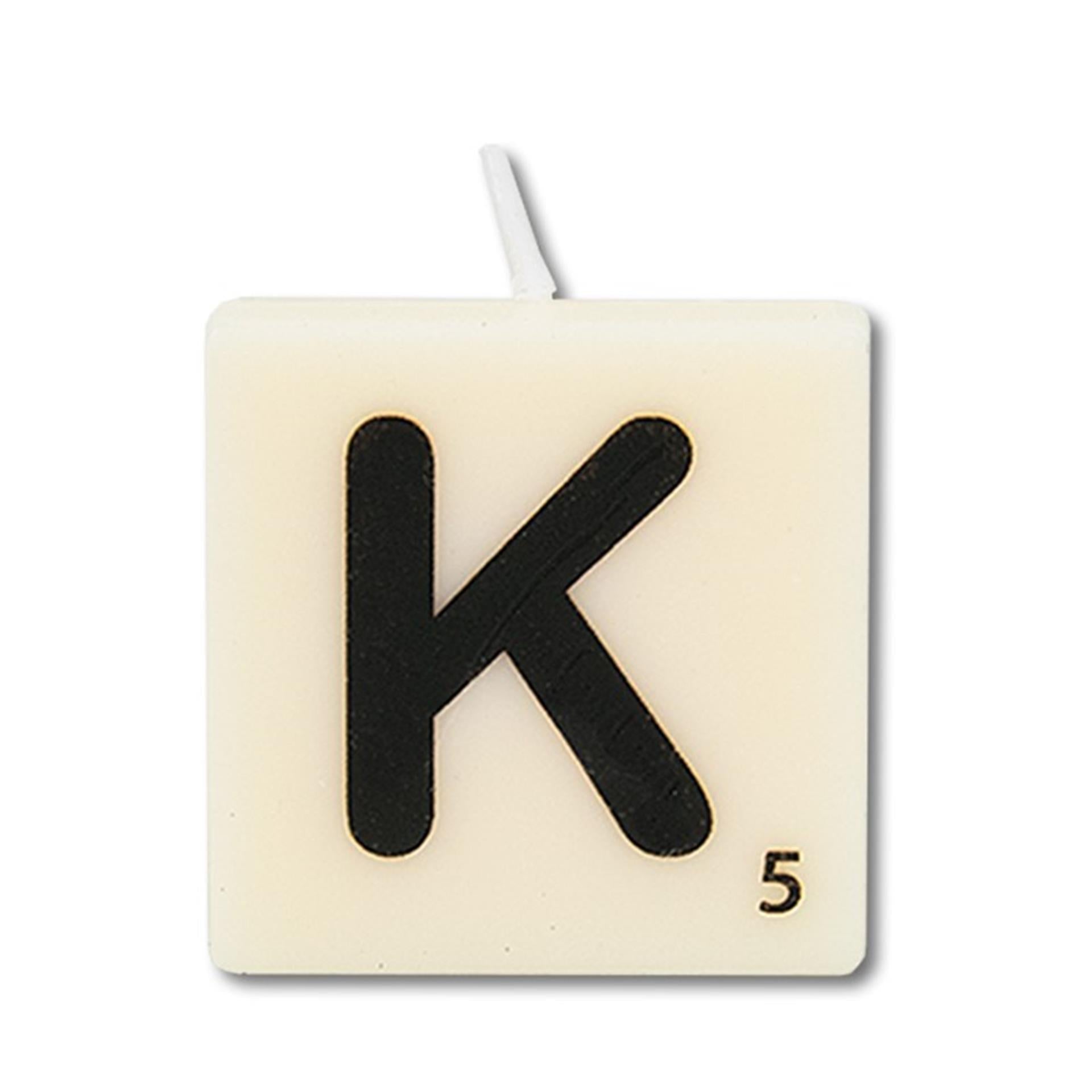 Paperdreams bougie lettre k, 4 pcs.