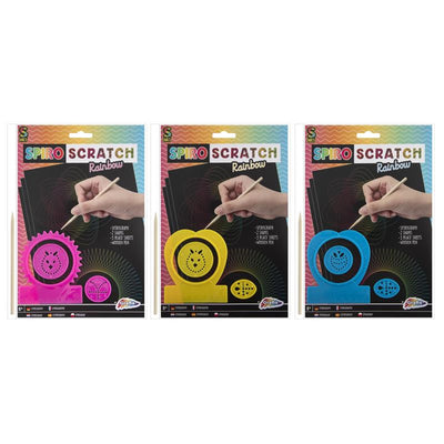 Scratch Set avec des spirales