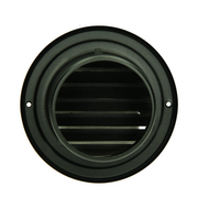 Renson 1066433 - grille à bille en saillie en acier inoxydable noir type 638 ø100mm, en saillie | 2 pièces - afbeelding 2
