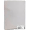 Creativ company carton métallique, a4, feuille 210x297 mm, 280 gr, argent, 10 feuilles 1 boîte