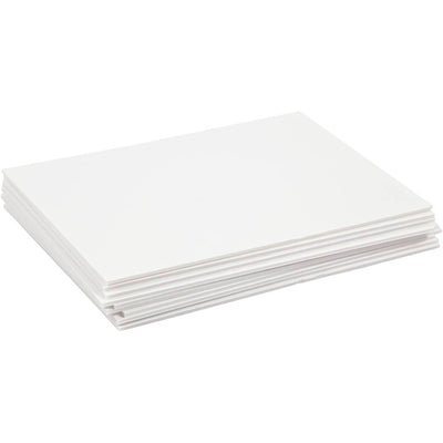 Carton mousse Creativ company, a4, feuille 210x297 mm, épaisseur 3 mm, blanc, 10 feuilles 1 boîte
