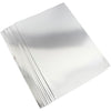 Creativ company carton métallique, a2, feuille 420x594 mm, 280 gr, argent, 10 feuilles 1 boîte