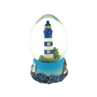 Gerkimex boule tremblante ovale phare bleu 7cm