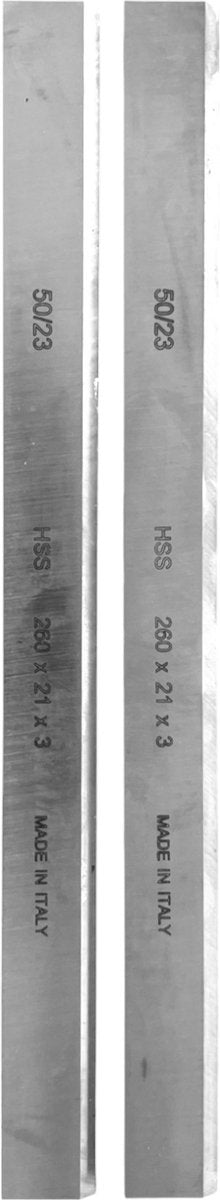 Lames de rabot HSS Dewalt De7333 pour D27300 DW733S - 260 mm
