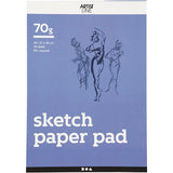Sketch Block White A4 70gr, 70 feuilles - afbeelding 2