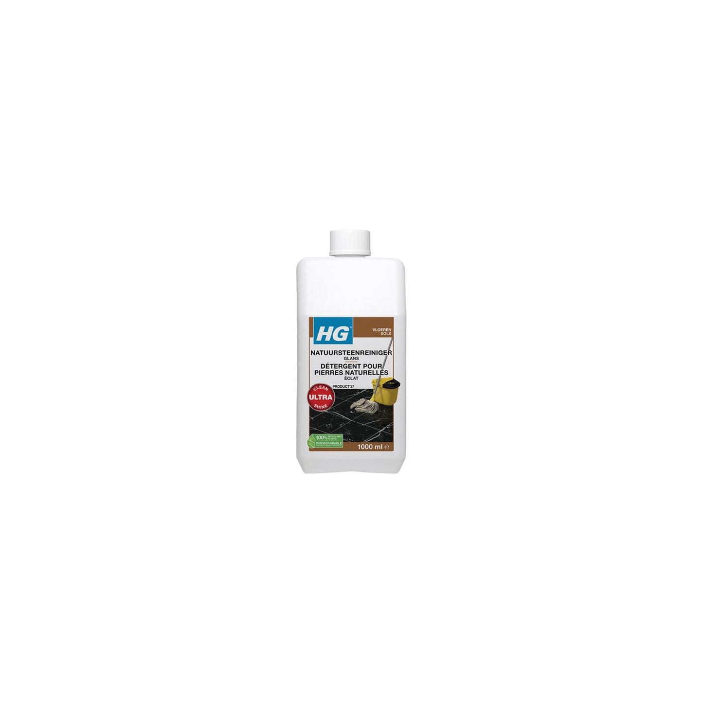 Hg nettoyant pour pierres naturelles brillant 1l