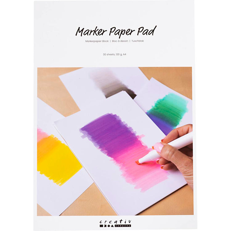 Bloc de papier de la société Creativ pour étouffer A4, 30 firls