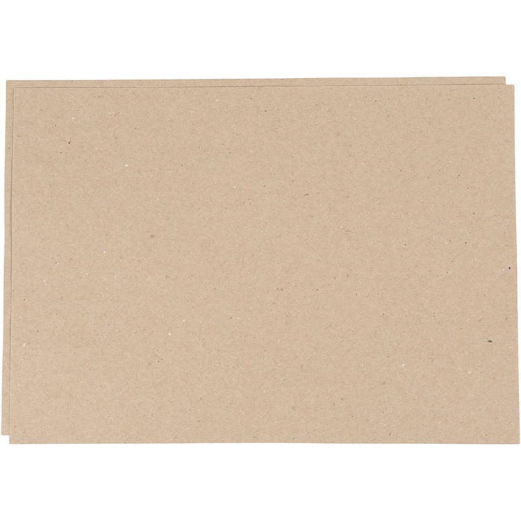 Papier kraft Creativ company, a4, feuille 210x297 mm, 135 gr, gris brun, 500 feuilles 1 boîte