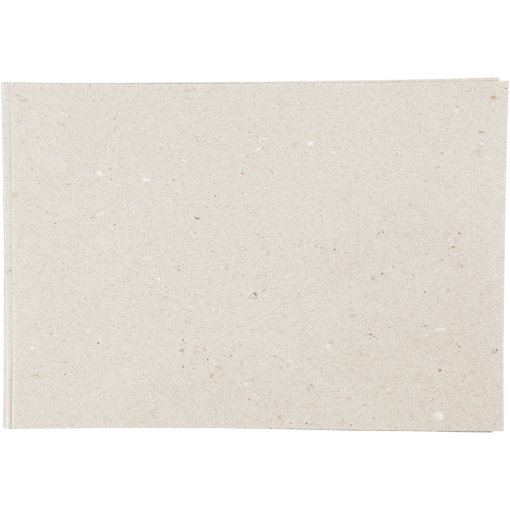 Papier kraft Creativ company, a4, feuille 210x297 mm, 135 gr, gris brun, 20 feuilles 1 boîte