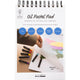 Creativ company bloc pour pastels à l'huile, a5, feuille 148x210 mm, 300 g, blanc, 15 feuilles 1 pièce