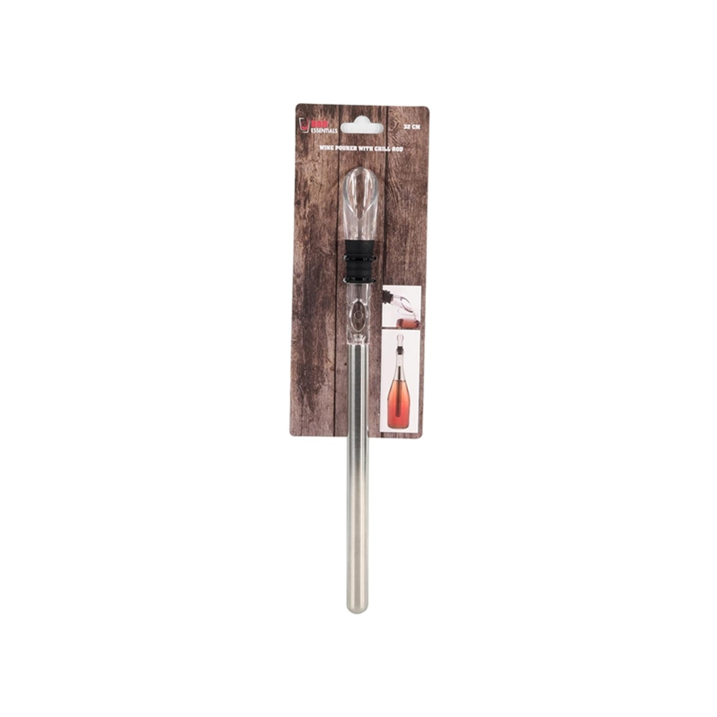 Outils de cuisine bâton refroidisseur de vin en acier inoxydable 32cm