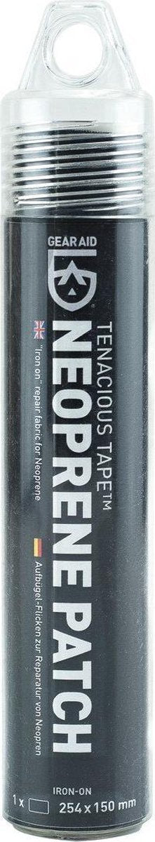 Patch thermocollant en néoprène Gear Aid Tenacious Tape - agent de réparation - noir