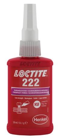 Agent de blocage Loctite 222 50ml (faible)