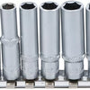 Jeu de douilles hexagonales Bgs technic, profondes 1 4 af 4 - 13 mm 11 pcs.