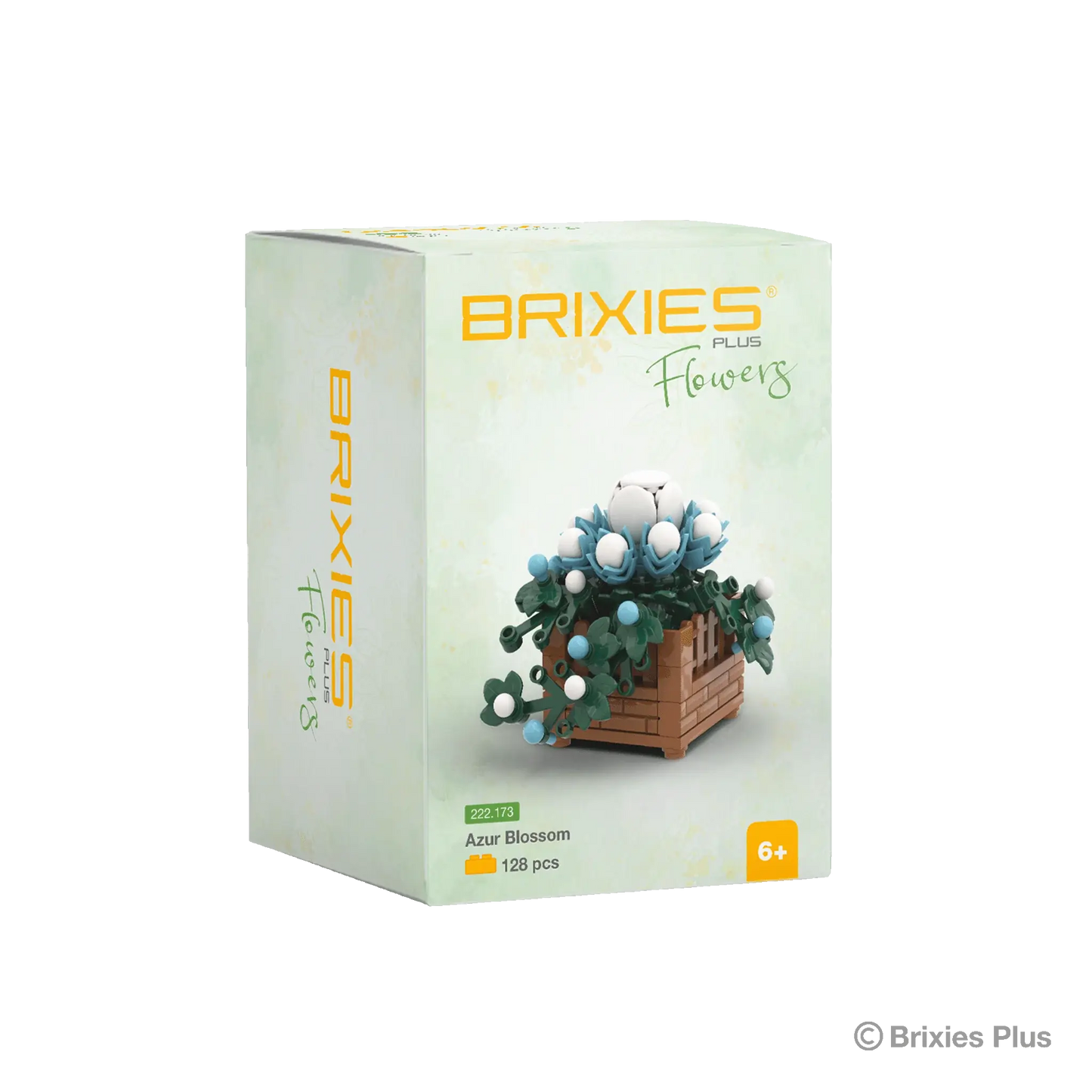 Oku brixies plus blocs de construction de fleurs d'azur