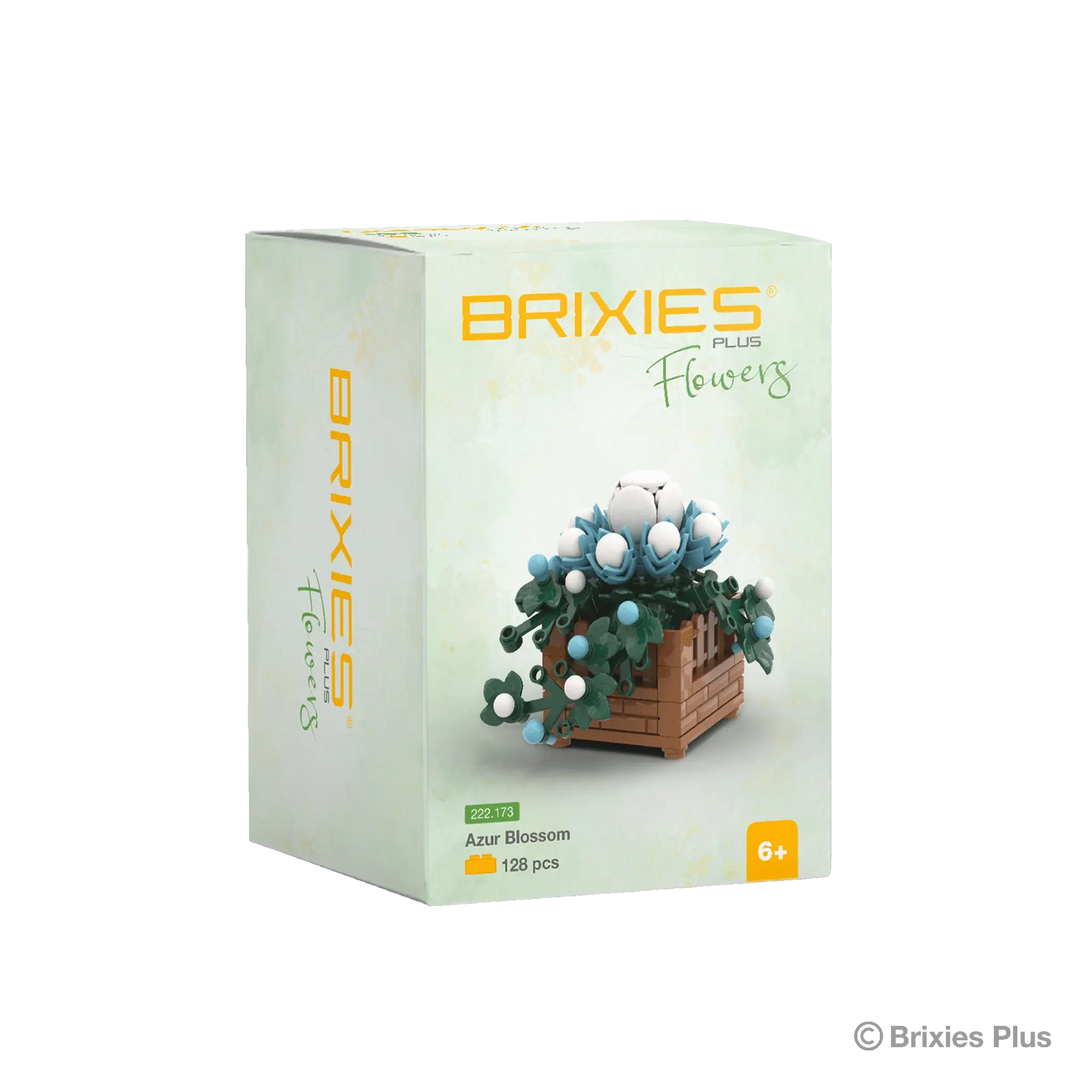 Oku brixies plus blocs de construction de fleurs d'azur